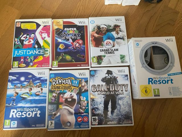 Nintendo Wii Blanca Completa