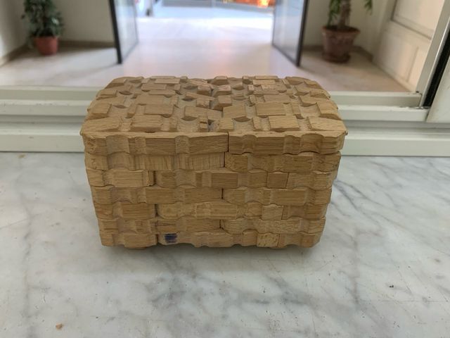 Scatola in legno artigianale