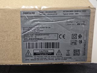 Despiece TV Samsung UE40MU6105K