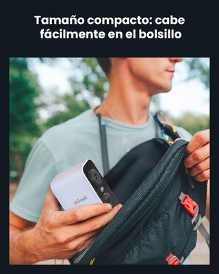 ieGeek Camara 4G 2K 10000mAh Exterior Solar IP66