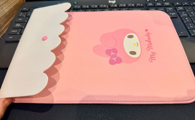 Custodia per tablet My Melody di Sanrio, rosa, NUOVA