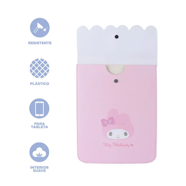 Custodia per tablet My Melody di Sanrio, rosa, NUOVA