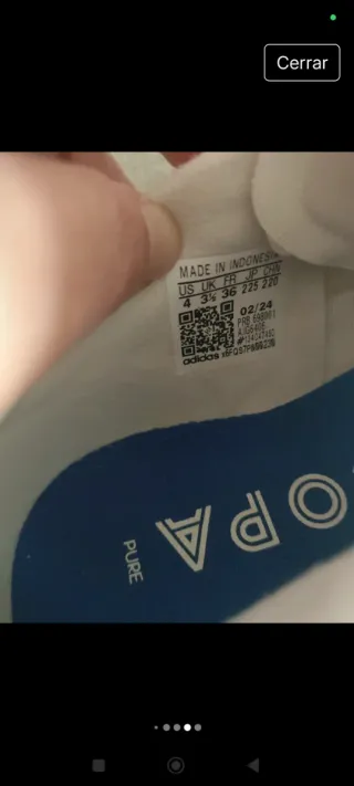 Botas Adidas Copa Pure 2 Elite Piel FG Talla 36