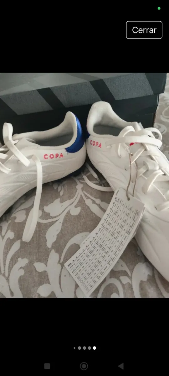 Botas Adidas Copa Pure 2 Elite Piel FG Talla 36