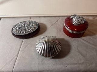 Conjunto 3 cajitas decorativas vintage