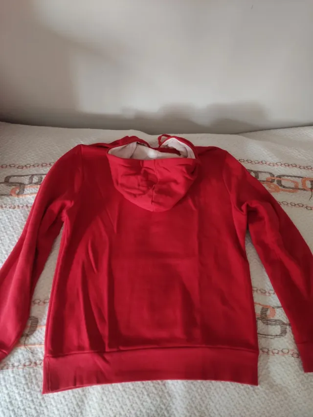 Sudadera Puma Roja con Capucha