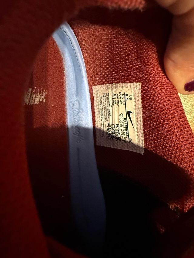 Zapatillas Nike SB Rojas