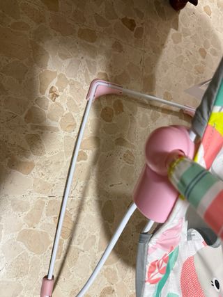 Hamaca para bebé con estampado tropical