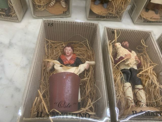 Lotto Pastori Presepe in terracotta ”il mattino”