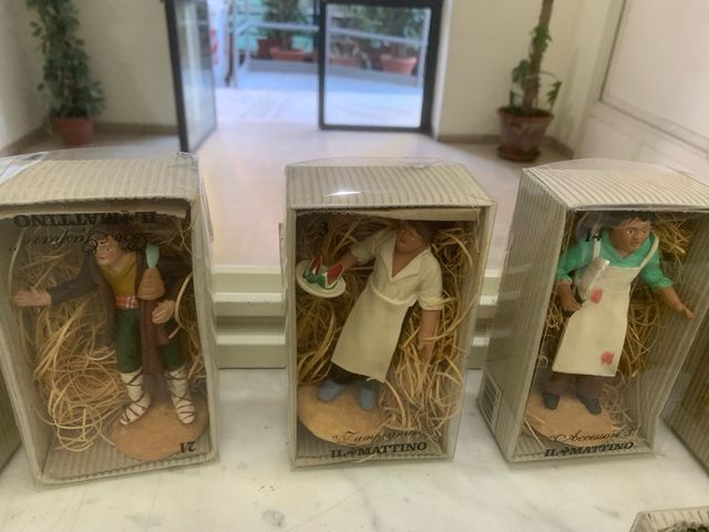 Lotto Pastori Presepe in terracotta ”il mattino”