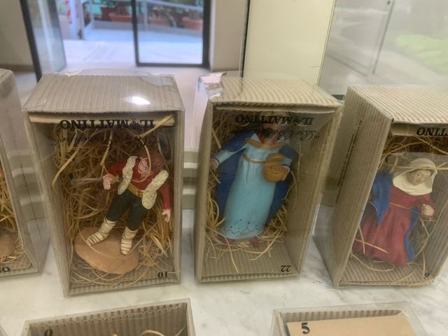 Lotto Pastori Presepe in terracotta ”il mattino”