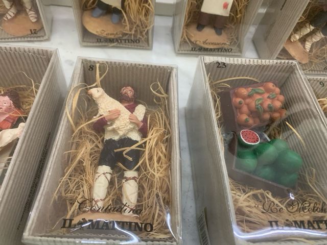 Lotto Pastori Presepe in terracotta ”il mattino”