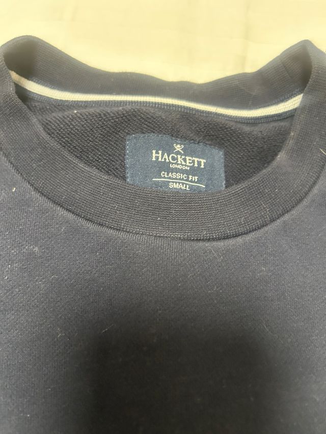 Sudadera Hackett London Talla S Azul Marino