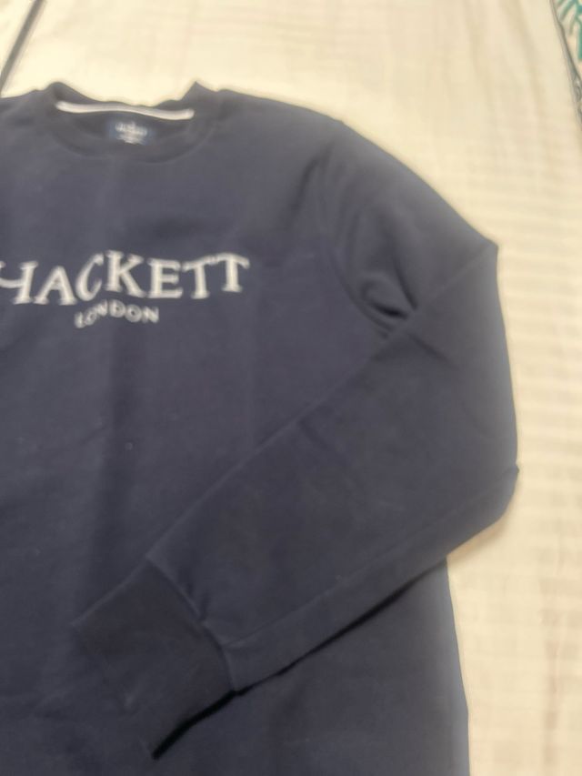 Sudadera Hackett London Talla S Azul Marino