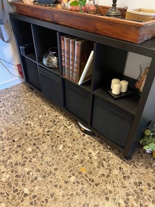 Mueble Estantería Modular Ikea Negro
