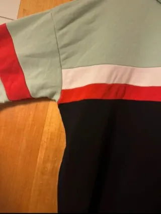 Felpa Fila Unisex Teal e Nera