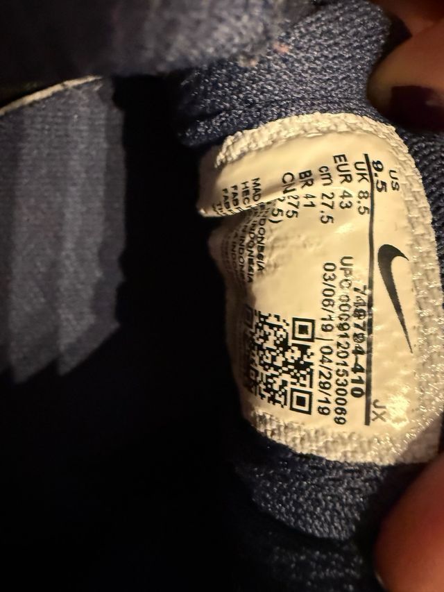 Zapatillas Nike Azul