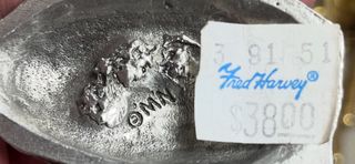 Figura El Último Guerrero - Indio en Peltre