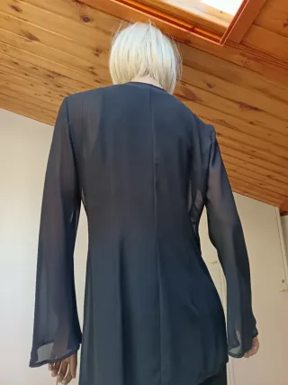 Tubino nero elegante + casacca