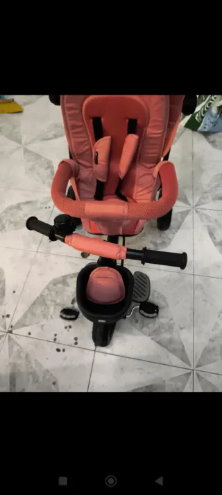 Triciclo evolutivo Kinderkraft rosa