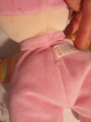 Muñeca de paño Fisher price