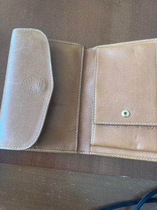 Portafoglio Timberland in pelle marrone