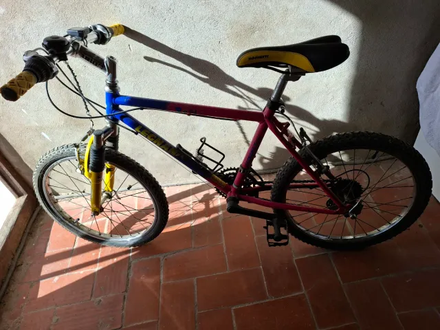 Bicicleta Legnano niño sillín Soffatti