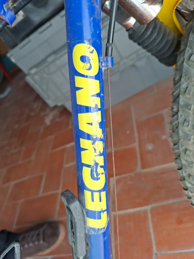 Bicicleta Legnano niño sillín Soffatti