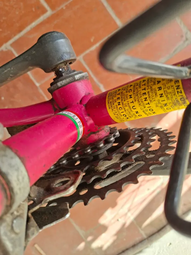 Bicicleta Legnano niño sillín Soffatti