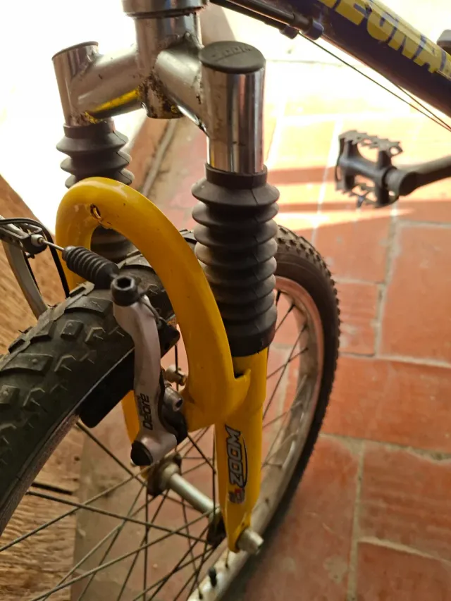 Bicicleta Legnano niño sillín Soffatti