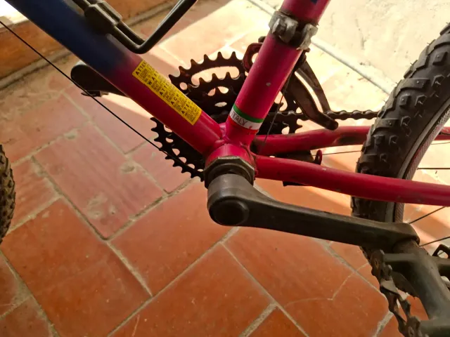 Bicicleta Legnano niño sillín Soffatti