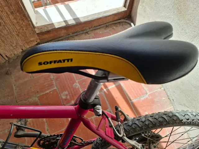 Bicicleta Legnano niño sillín Soffatti