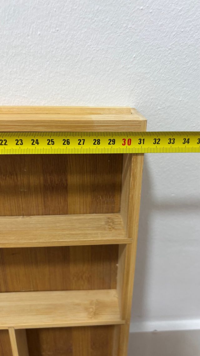 Cubiertero de bambú