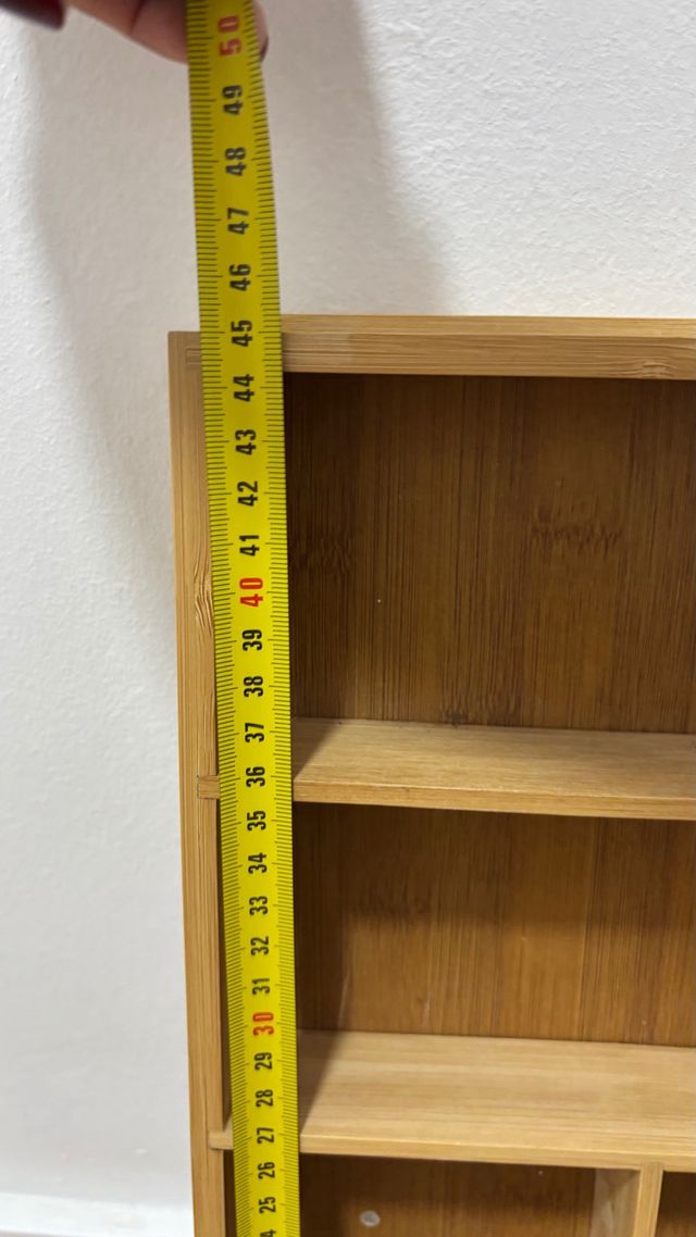 Cubiertero de bambú