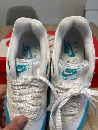 Nike W Air Max 1 Teal Blanco