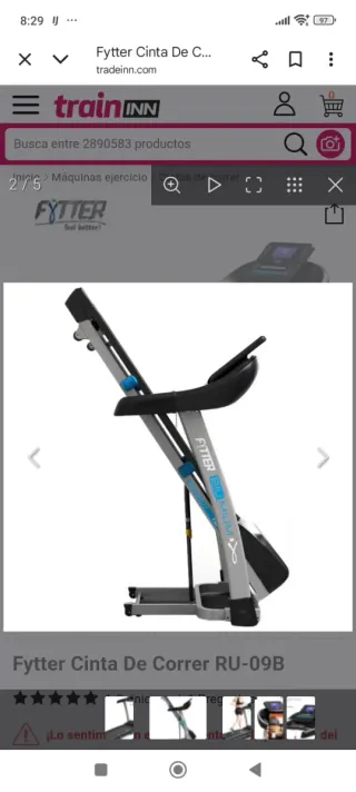 Cinta de correr Fytter RU-09B