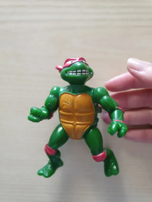 Action Figure Raffaello Tartarughe Ninja Vintage