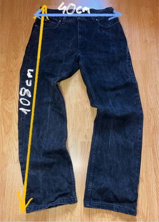 Pantalón vaquero Lee negro