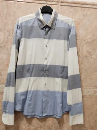 Camicia uomo a righe