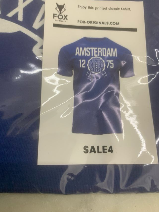 Maglia FOX Amsterdam nuova imbustata