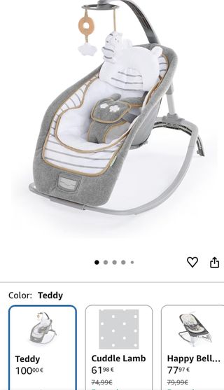 Hamaca Ingenuity para bebé