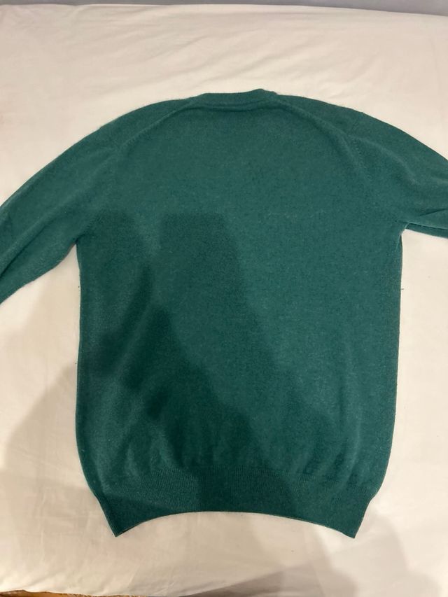 Jersey Hackett Verde Cuello Pico Talla XL