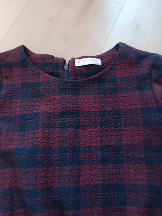 Vestido niña Zara cuadros