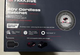 Parkside 20V Trinquete carraca performANCE