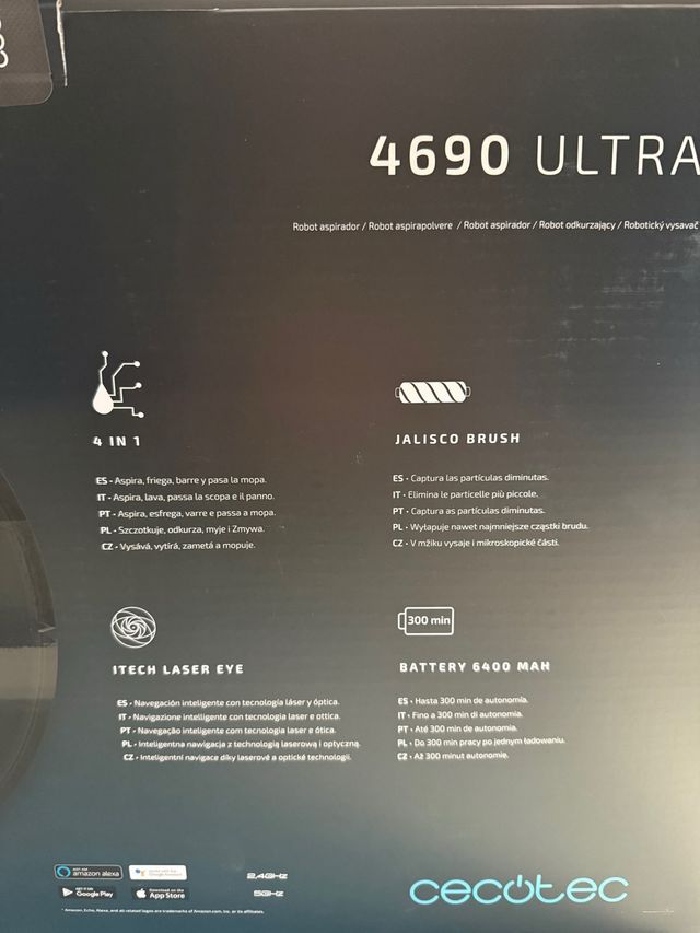 Conga Cecotec 4690 Ultra Robot Aspirador