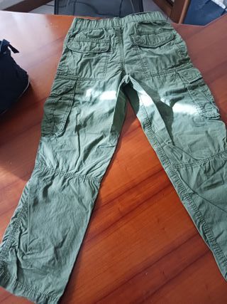 Pantaloni H&M verdi cotone anni 8