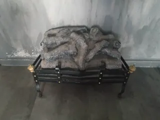 Troncos chimenea electrica alta gama