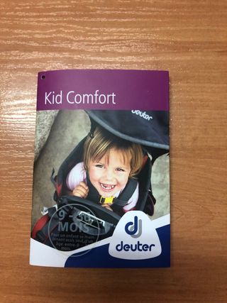 Mochila Portabebés Deuter Kid Comfort 1 Plus