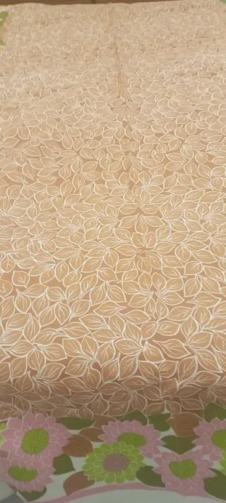 Tovaglia 12 pz misto lino floreale