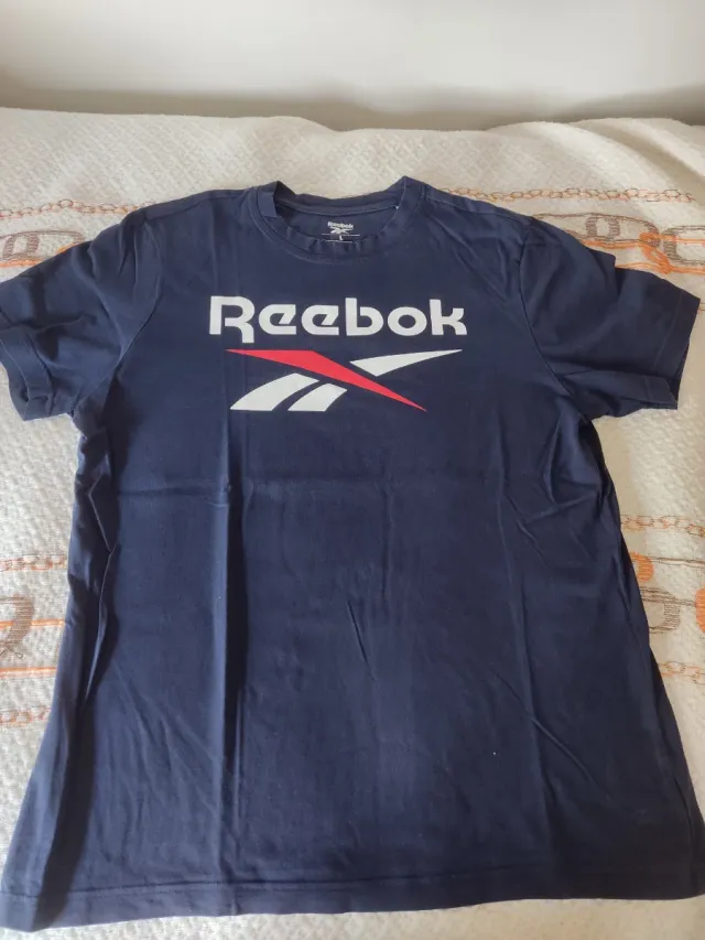 Camiseta Reebok Azul Oscuro Talla L